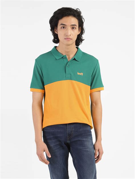 Men's Yellow Polo Collar T-Shirt – Levis India Store