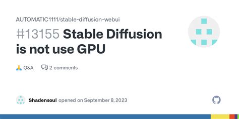 Image result for Stable Diffusion Is Not Using My GPU