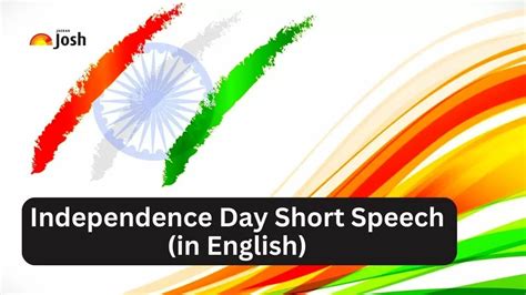 Independence Day Short Speech in English 2023, 1 - 2 Minute Speech on ...