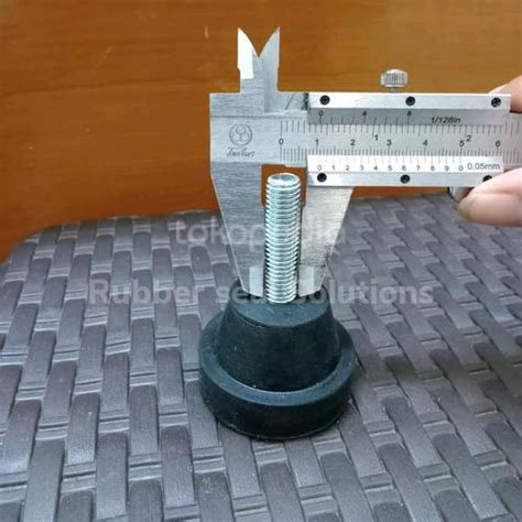 Jual karet kaki adjuster stabil M12 / baut M12 - Jakarta Barat - Rubber ...