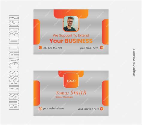 Premium Vector | New business card design