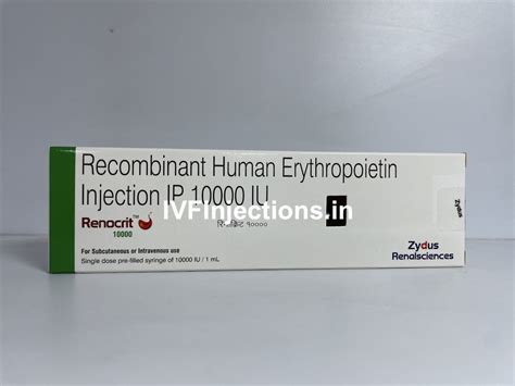 Buy Renocrit 10000 Injection: Uses, Side Effects, Price IVFInjection