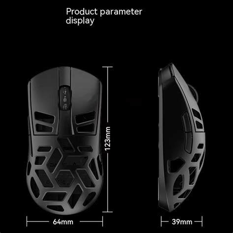 DAREU A950 Pro Magnesium Alloy 4K Tri Mode Wireless Gaming Mouse ...