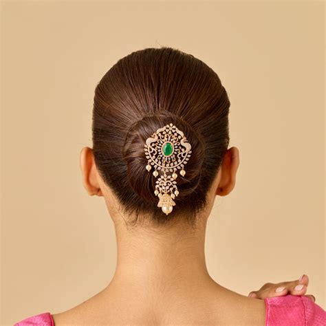 Zircon Hair Brooch 185637