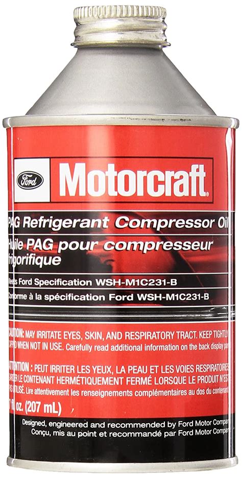 Genuine Ford Fluid YN-12-D PAG Refrigerant Compressor Oil - 7 oz ...