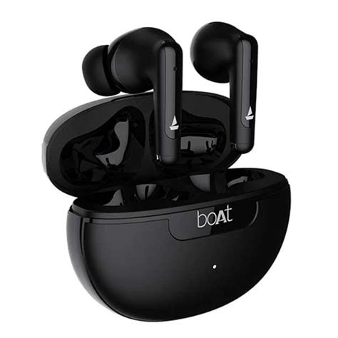 Buy Shop boAt Airdopes 161 ANC TWS Earbuds w/ 32 dB ANC (Black) at Low ...