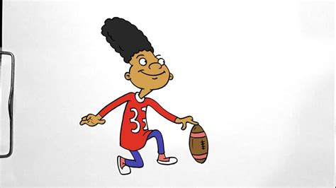 How to Draw GERALD MARTIN JOHANSSEN | HEY ARNOLD - YouTube