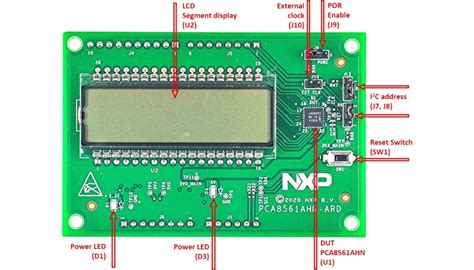 PCA8561AHN-ARD LCD Driver Arduino Shield - NXP Semiconductors | Mouser