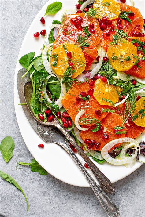 Citrusy Fennel and Orange Salad with Pomegranate: A Fresh Winter Dish ...