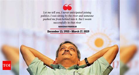 Manohar Parrikar — The man who changed Goan politics | India News - The ...