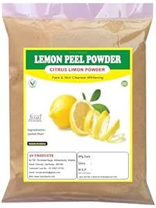 3V PRODUCTS Lemon Peel Powder 100Gm | Citrus Limon : Amazon.in: Beauty