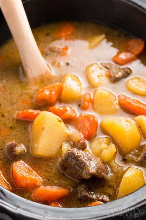 Slow Cooker Irish Beef Stew Recipe