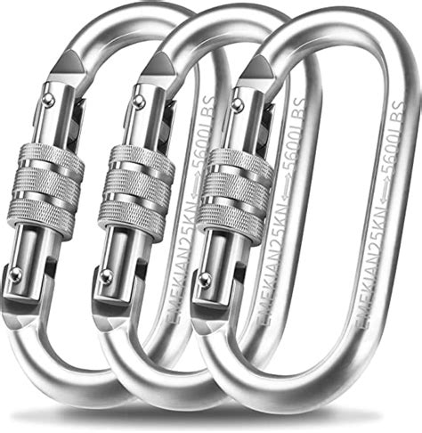 Large Spring Snap Hook Carabiner Clip, Heavy Duty Stainless Steel ...