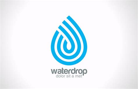 30个水元素logo设计 - 设计在线