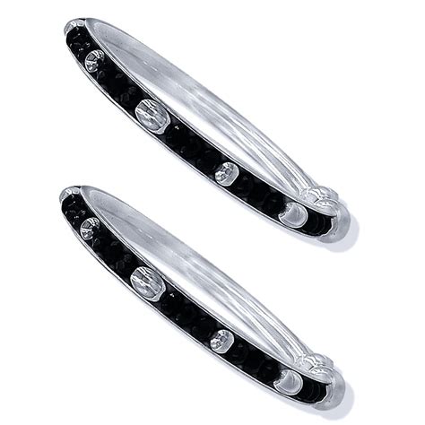 Taraash 925 Sterling Silver Black Beaded Kada Bangle For Kids : Amazon ...