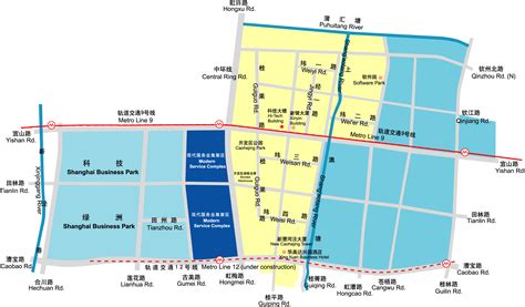 漕河泾新兴技术开发区地图|规划|交通|政策 - 上海开发区招商网
