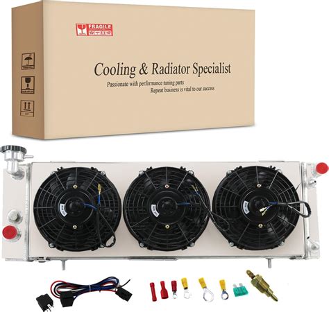 Jeep Cherokee Radiator + Fan Shroud Kit For 1991-2001 Jeep Cherokee XJ ...