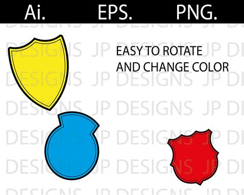 30 Escudos y cintas en total Ai EPS PNG. Shield Silhouette - Etsy México