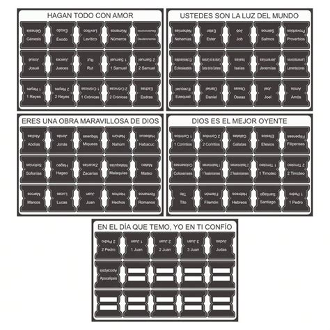 Índice de Biblia en español, 75 pestañas, pestañas de Biblia para ...