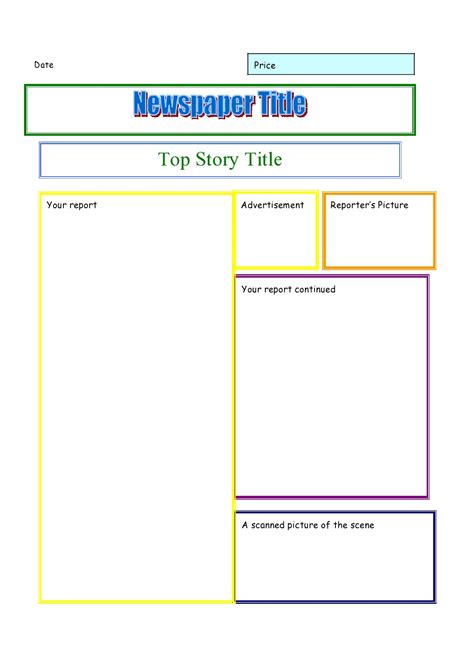 Image result for Newspaper Report Example