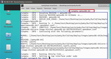 yocto 的图像结果
