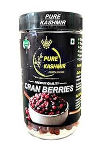 𝗣𝗨𝗥𝗘 𝗞𝗔𝗦𝗛𝗠𝗜𝗥® Dried CRANBERRY (1kg) Jar | 100% Natural Dried ...