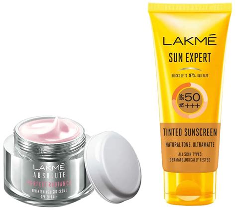 LAKMÉ Sun Expert Tinted Sunscreen for All Skin Type 50 Spf, 100 G ...