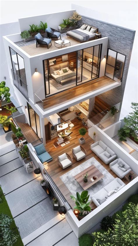 Modern and Stylish Duplex House Interior Design | Premium AI-generated ...