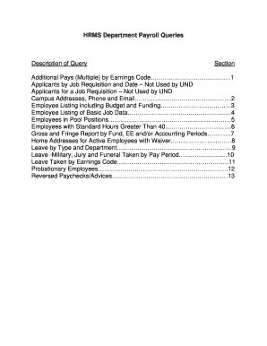 Und Hrms - Fill Online, Printable, Fillable, Blank | pdfFiller