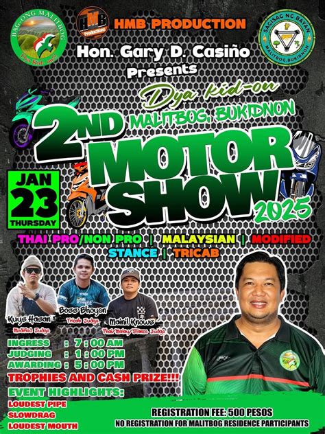 Malitbog Bukidnon 2nd Motorshow 2025, Malitbog, Bukidnon, Cagayan De ...