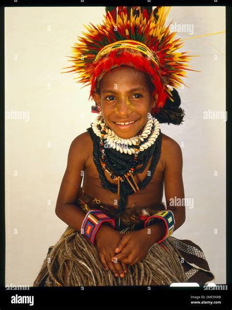 Papua New Guinea Tribe Girl