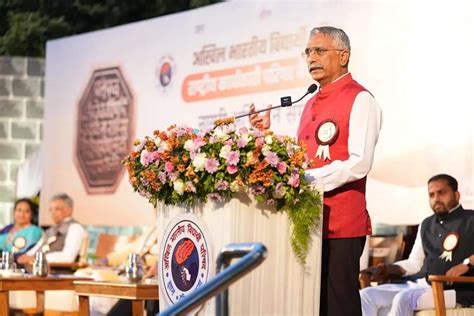 ABVP's NEC Meet in Pune: Ex-Indian Army Chief Manoj Naravane attends ...