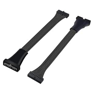 HOXIBSL USB 3.0 Header Extension Cable,Motherboard Internal USB 3.0 IDC ...