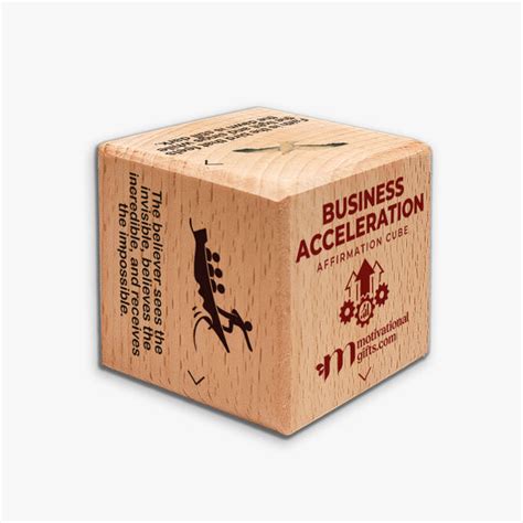 Grateful & Inspirational Wooden Cubes | Affirmation & Productivity Boo ...