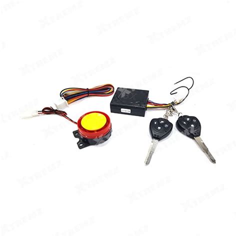 Xtremz Talking Anti-theft Security Alarm System Double Remote For Bikes ...