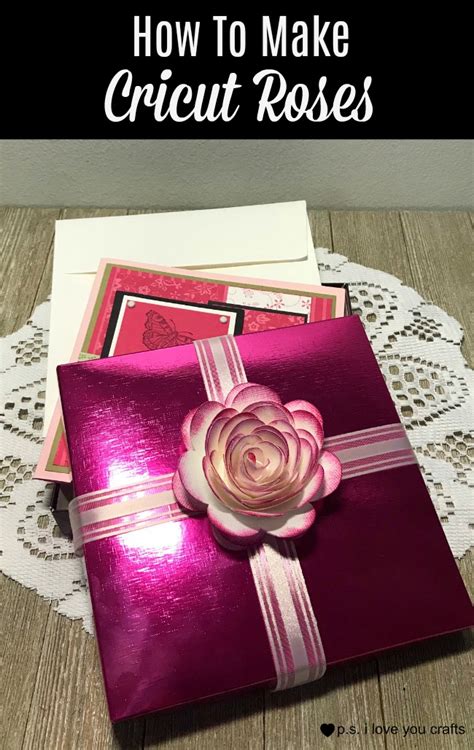 Image result for Cricut Rose Tutorial