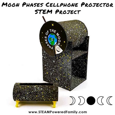 Project Moon Phase Box Model Ideas About Moon Phases [CM00366]
