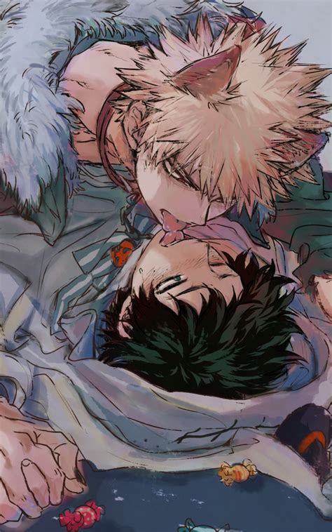 Deku And Bakugou Kissing Wallpapers - Wallpaper Cave