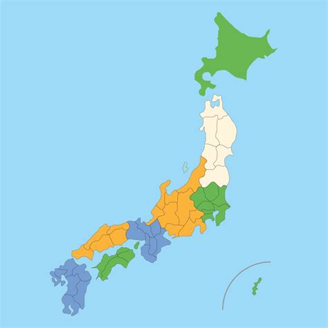 Mapa de Japón para imprimir | Descargar GRATIS