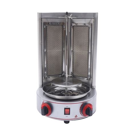 Rotisserie Gas Broiler Vertical Shawarma Machine | Ubuy India