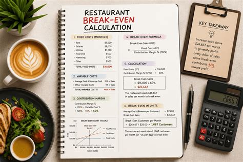 Restaurant Breakeven Calculation for Higher Profits