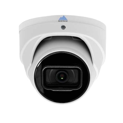 Montavue Indoor/Outdoor 2-Camera Hardwired Micro Sd Security Camera ...