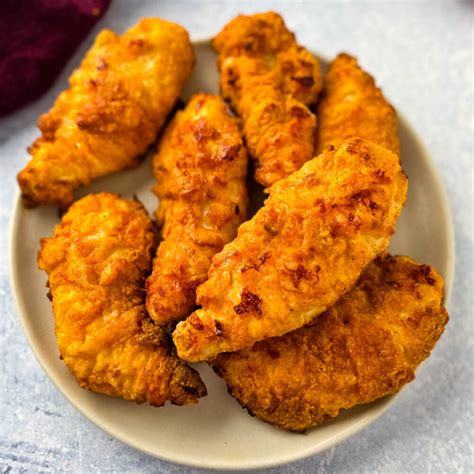Air Fryer Parmesan Chicken Tenders (Strips)