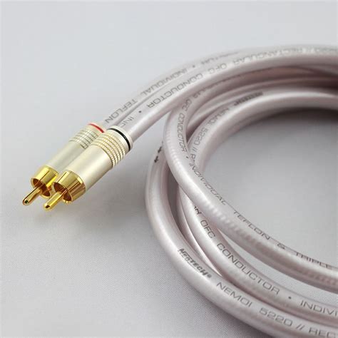 Neotech NEMOI-5220-1R – RCA stereo interconnect cable (1m) - KáCsa Audió