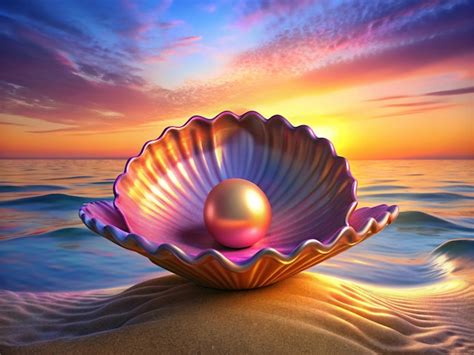 Image result for Beach Background Pearly Shell