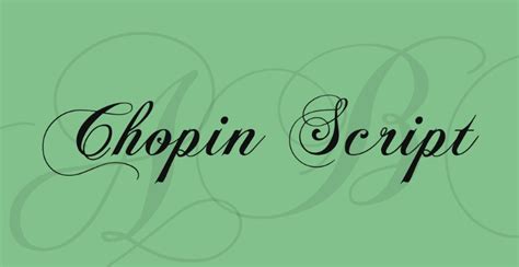 Image result for Chopin Script