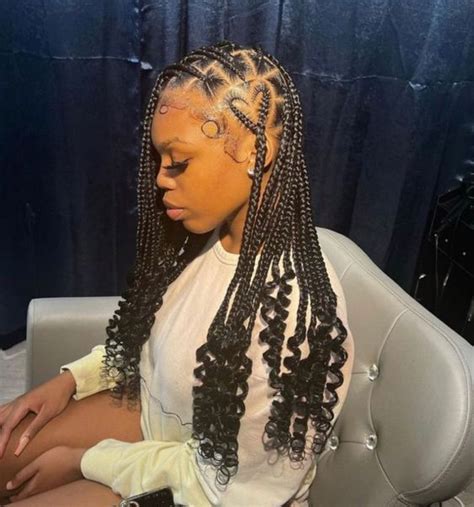 Image result for Heart Box Braids Tutorial