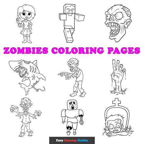Image result for Easy Zombie Drawing Tutorial