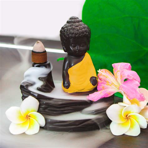 iHandikart Handicrafts Buddha Dhoop/Incense Holder/Smoking Fountain ...