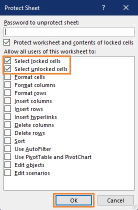 Formula Protection in Excel 的图像结果